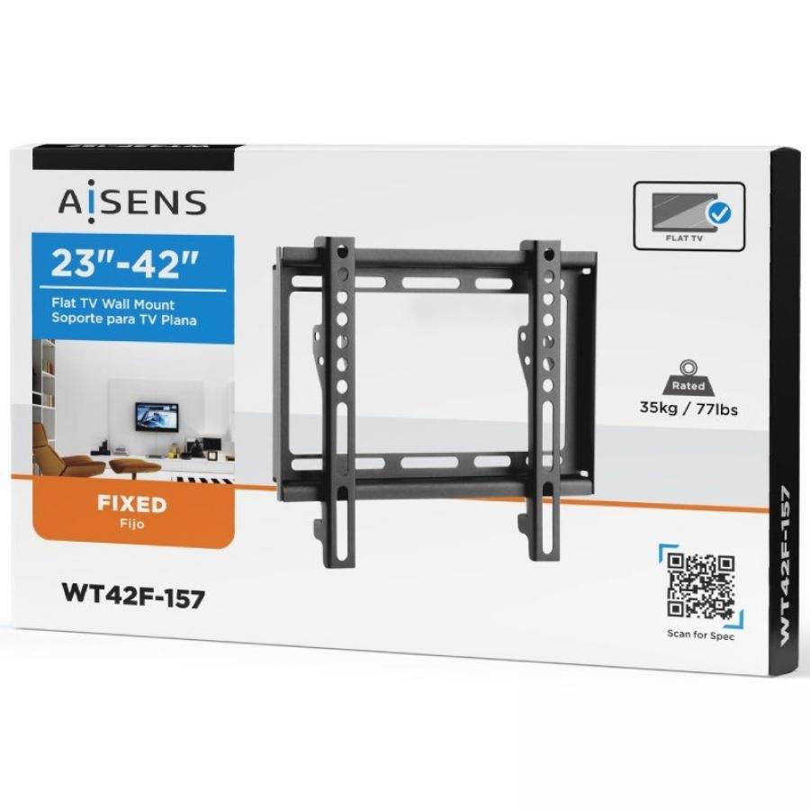 Soporte para Monitor y TV Aisens WT42F-157/ hasta 35kg