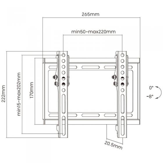 Soporte para Monitor y TV Aisens WT42T-159/ hasta 35kg