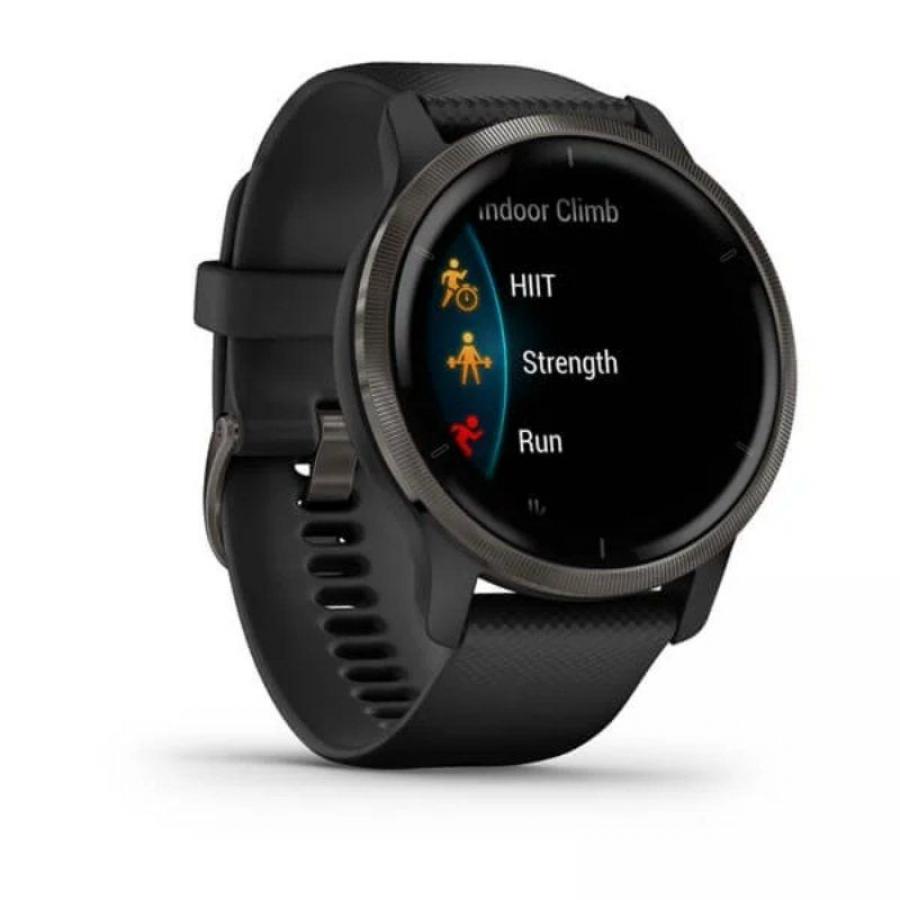 Smartwatch Garmin Venu 2 Notificaciones/ Frecuencia Cardíaca/ GPS/ Negro y Pizarra