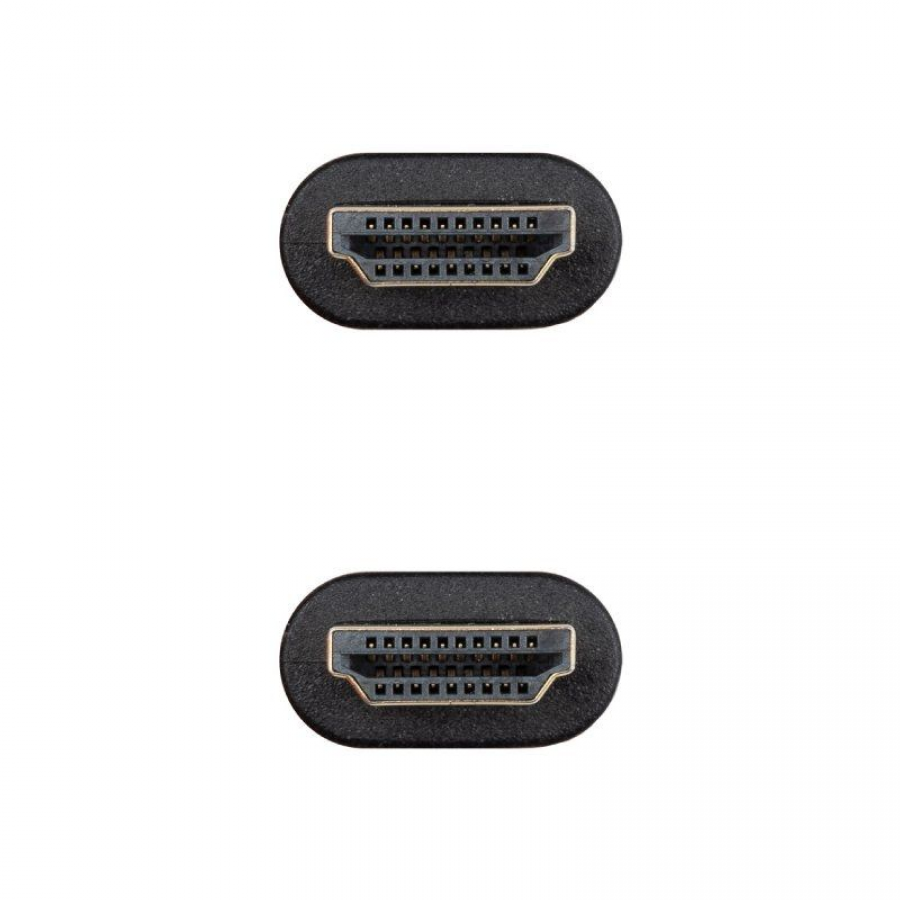 Cable HDMI 2.0 CCS Nanocable 10.15.3903/ HDMI Macho - HDMI Macho/ 3m/ Negro