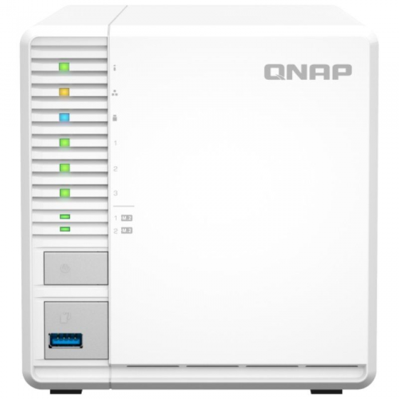 NAS QNAP TS-364-8G/ 3 Bahía 3.5'-2.5'/ 8GB DDR4/ Formato Torre
