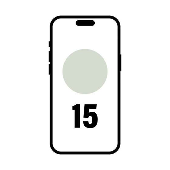 Smartphone Apple iPhone 15 256Gb/ 6.1'/ 5G/ Verde