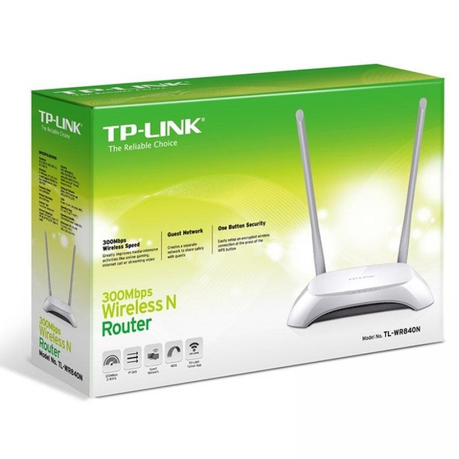 Router Inalámbrico TP-Link WR840N 300Mbps/ 2.4GHz/ 2 Antenas/ WiFi 802.11n/g/b - Imagen 4